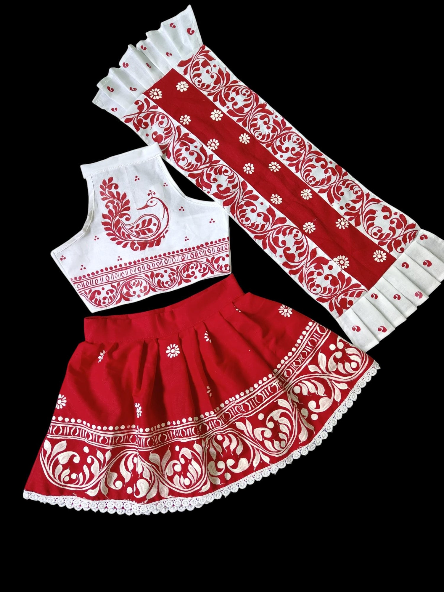 Hand Printed dress